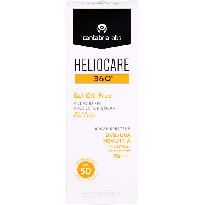 Heliocare 360° Gel oil-free SPF 50, 50 ml Gel