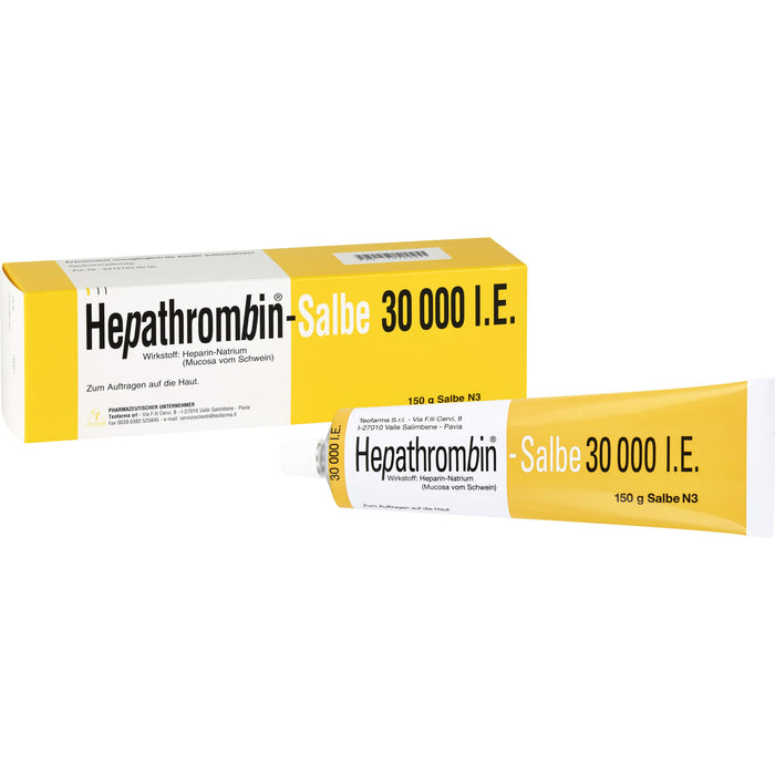 Hepathrombin-Salbe 30000 I.E., 150 g Salbe