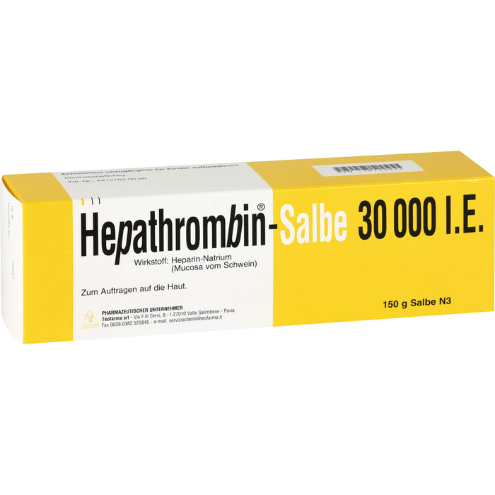 Hepathrombin-Salbe 30000 I.E., 150 g Salbe