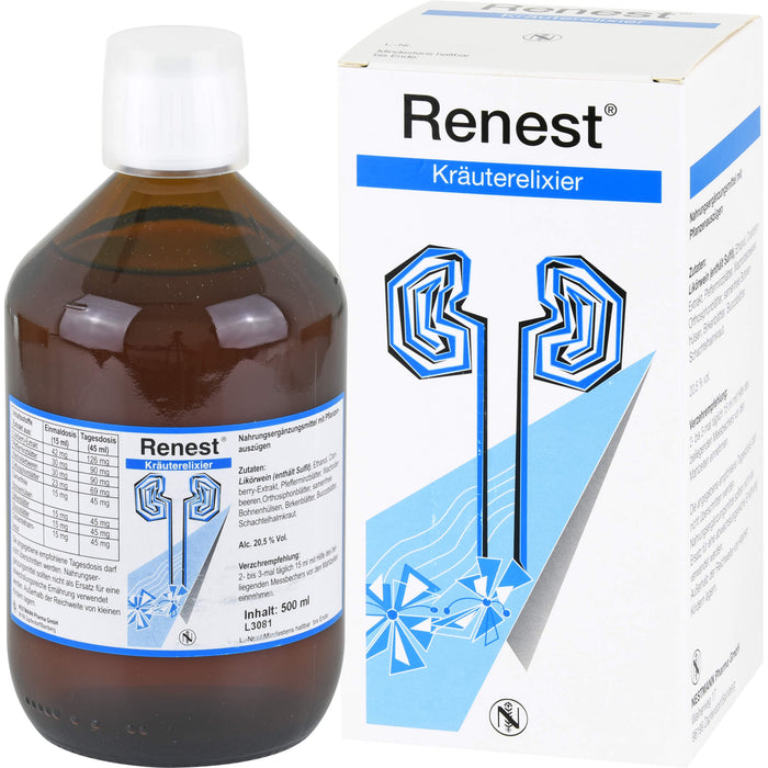 Renest Kräuterelixier, 500 ml Lösung