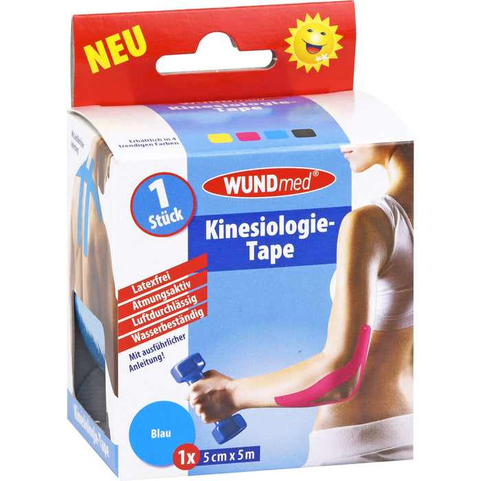 KINESIOLOGIE TAPE 5CMX5M BLAU, 1 St