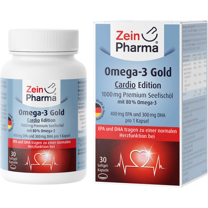 Omega-3 Gold Herz EPA 400 mg/DHA 300 mg, 30 St WKA