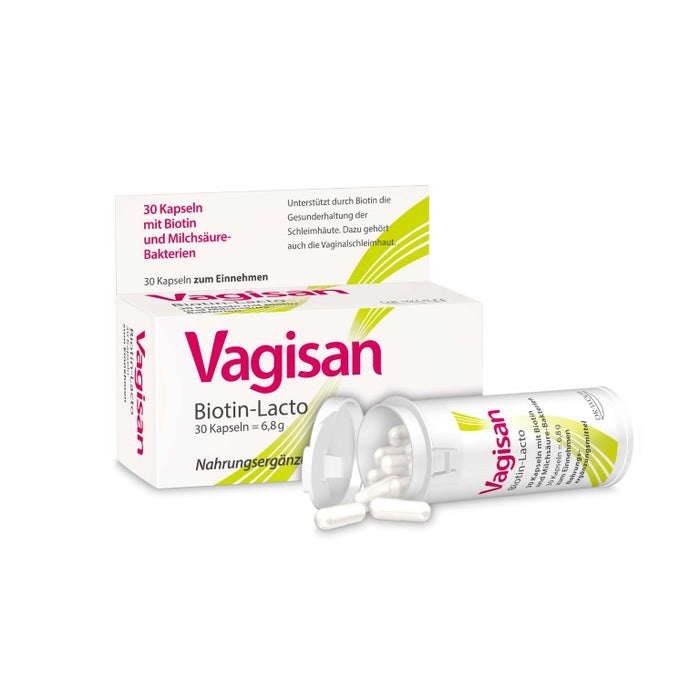 Vagisan Biotin-Lacto Kapseln, 30 pc Capsules