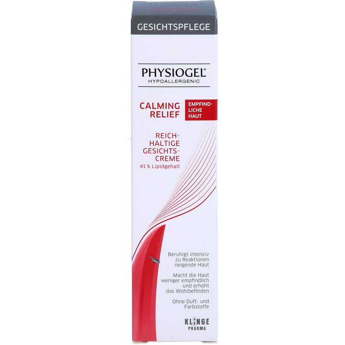 PHYSIOGEL Calming Relief reichhaltige Gesichtscreme, 40 ml Cream