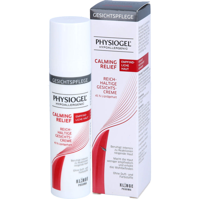 PHYSIOGEL Calming Relief reichhaltige Gesichtscreme, 40 ml Cream