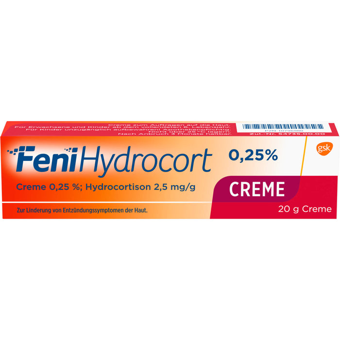 FeniHydrocort 0,25 % Creme, 20 g Cream