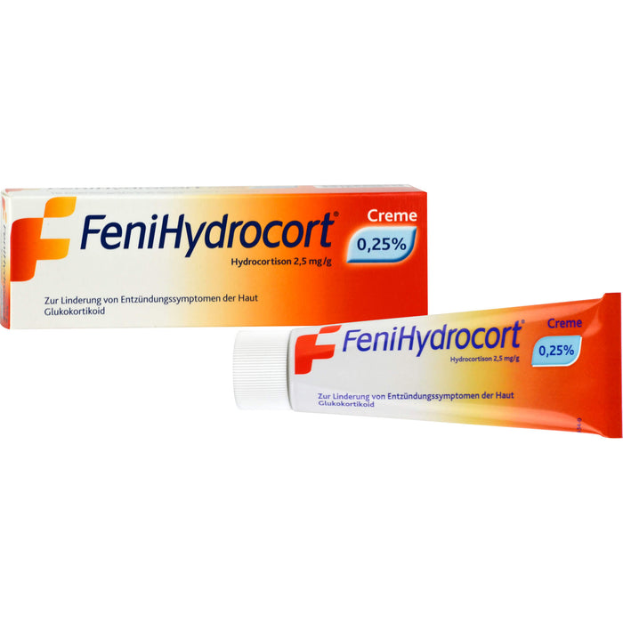 FeniHydrocort 0,25 % Creme bei Entzündungssymptomen der Haut, 50 g Cream