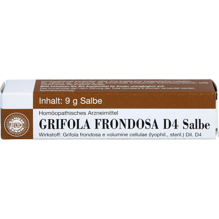 Grifola frondosa D4 Salbe, 9 g Salbe