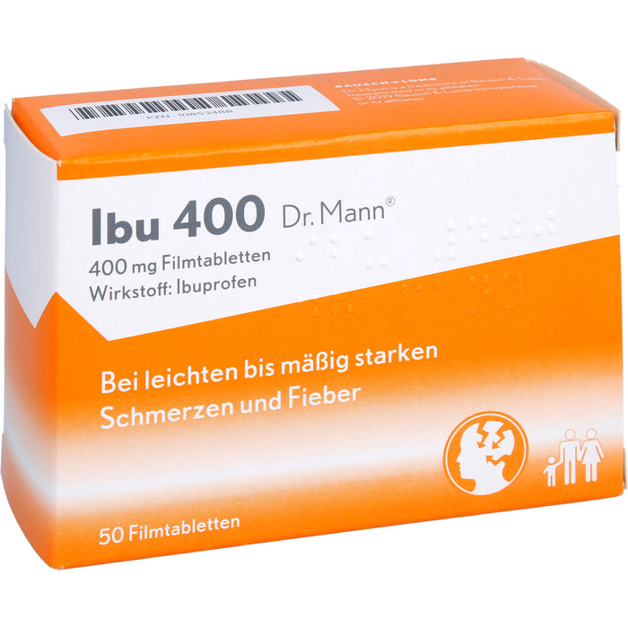 Ibu 400 Dr. Mann, 50 St. Tabletten