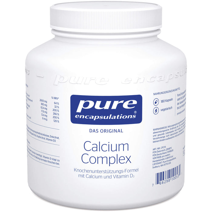 Pure Encapsulations Calcium Complex Kapseln, 180 pc Capsules