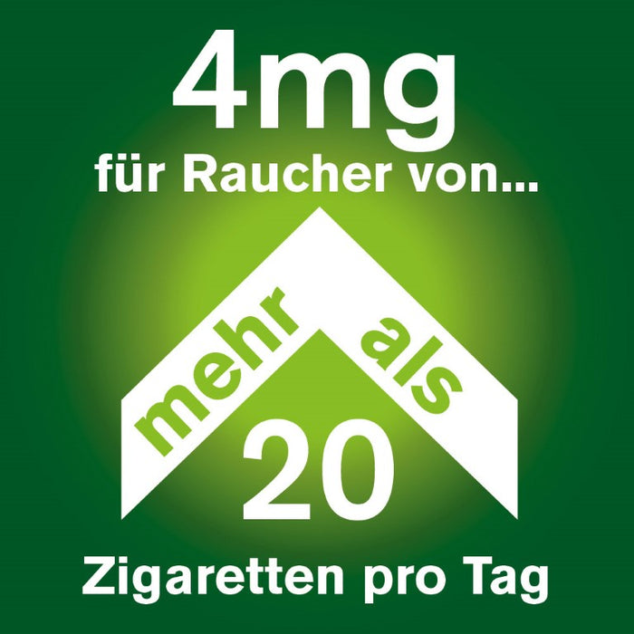 nicorette Lutschtabletten 4 mg Nicotin zuckerfrei, 80 St. Tabletten