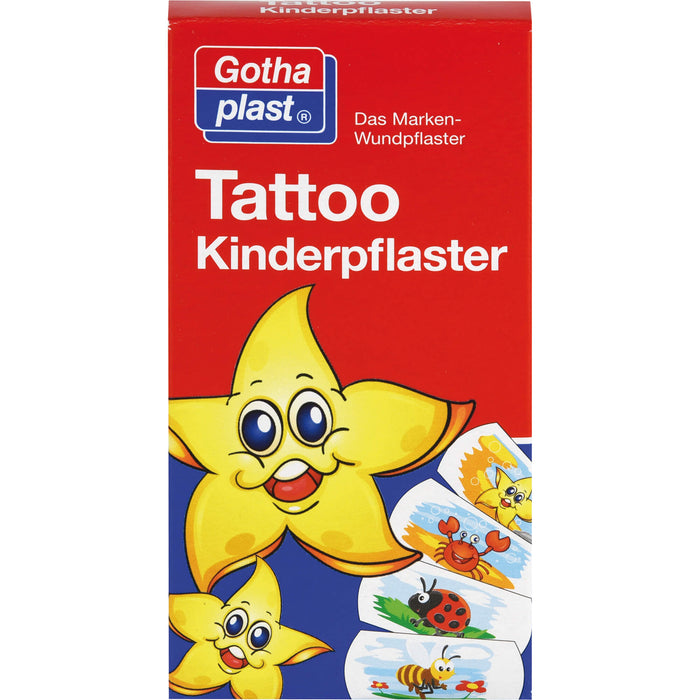 Gothaplast Tattoo Kinderpflaster, 8 pc Pansement