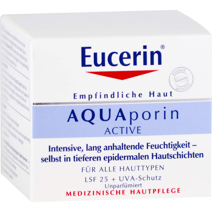 Eucerin Empfindliche Haut AQUAporin active LSF 25, 50 ml Cream