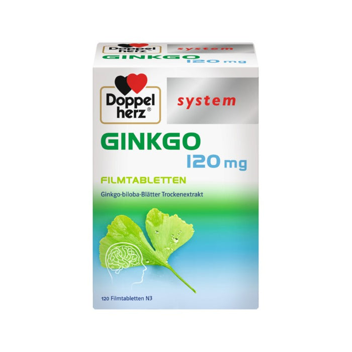 Doppelherz system GINKGO 120 mg, 120 St. Tabletten