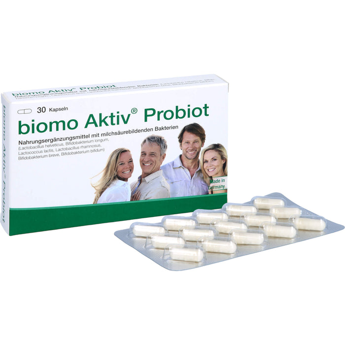 biomo Aktiv Probiot Kapseln, 30 pc Capsules