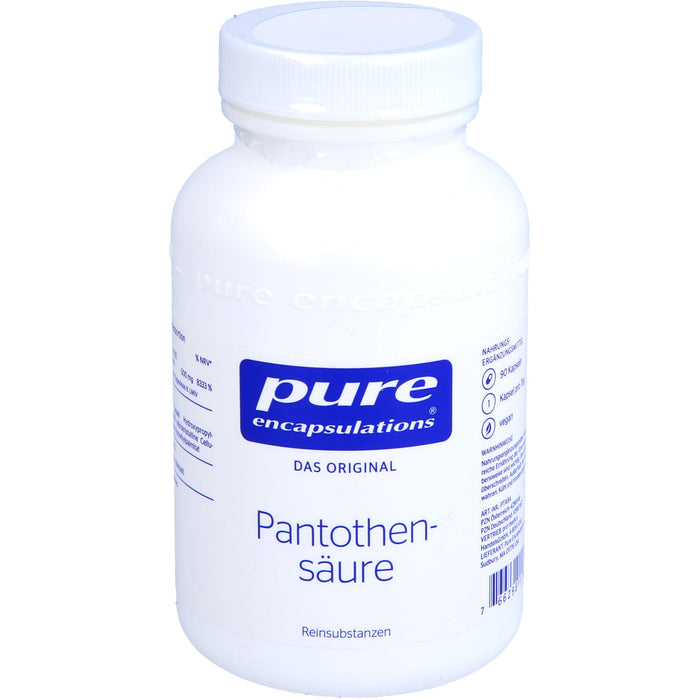 pure encapsulations Pantothensäure Kapseln, 90 pcs. Capsules