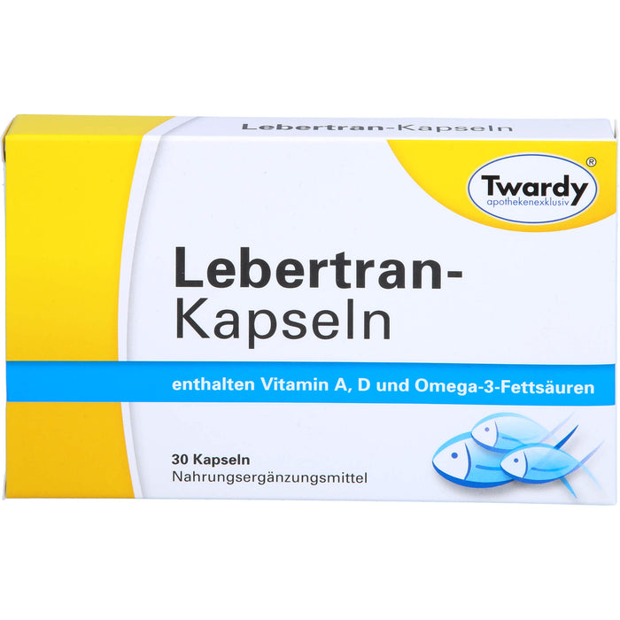 Twardy Lebertran-Kapseln, 30 pcs. Capsules