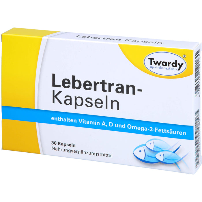 Twardy Lebertran-Kapseln, 30 pcs. Capsules