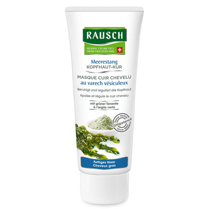 RAUSCH Meerestang Kopfhaut-Kur für fettiges Haar, 100 ml Solution