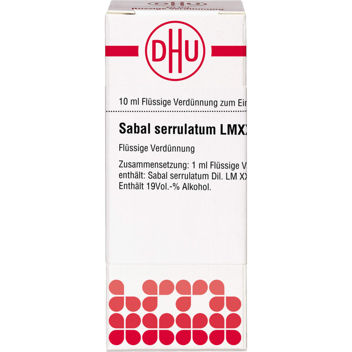 Sabal serrulatum LM XXX Dilution Ind-Fert, 10 ml DIL