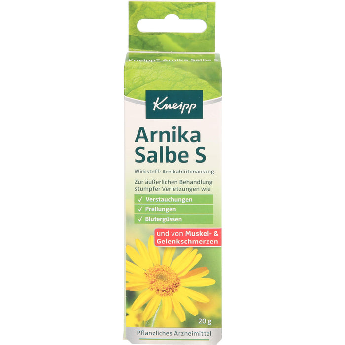 Kneipp Arnika Salbe S, 20 g Cream