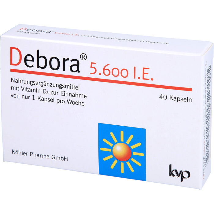 Debora 5.600 I.E., 40 St KAP