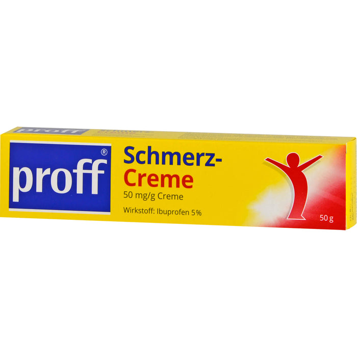 proff Schmerz-Creme zum Einreiben in die Haut, 50 g Cream