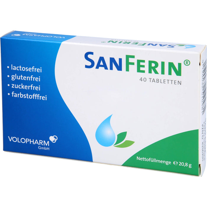 SanFerin Tabletten  stärkt auf natürliche Weise das Immunsystem und unterstützt bei der Abwehr von Bakterien, Viren und Pilzen, 40 pcs. Tablets