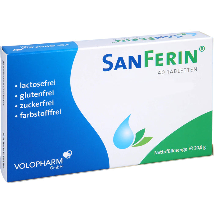 SanFerin Tabletten  stärkt auf natürliche Weise das Immunsystem und unterstützt bei der Abwehr von Bakterien, Viren und Pilzen, 40 pcs. Tablets