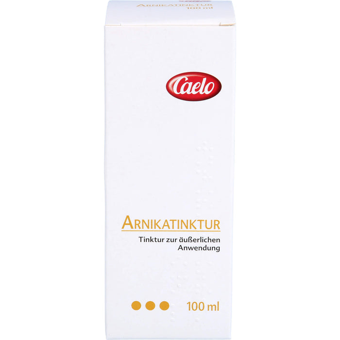 Arnikatinktur Standard Zul. Caelo HV-Packung, 100 ml TIN