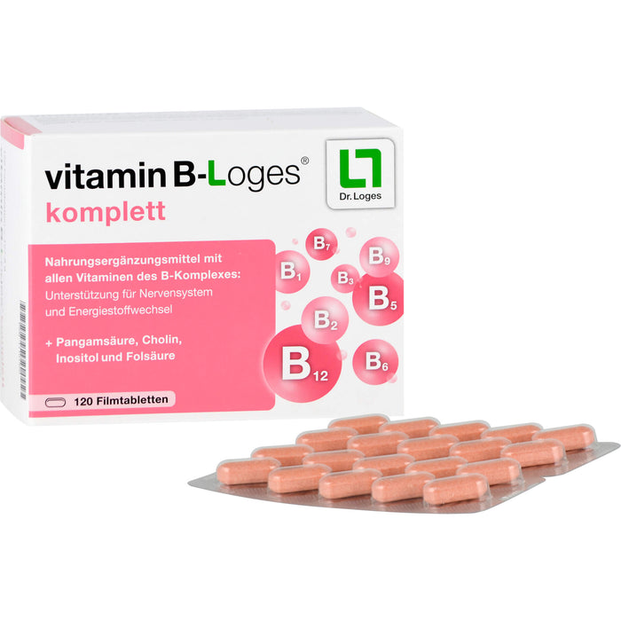 vitamin B-Loges komplett Tabletten, 120 pcs. Tablets