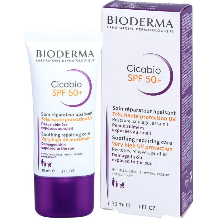 BIODERMA Cicabio SPF 50+ Creme, 30 ml Cream