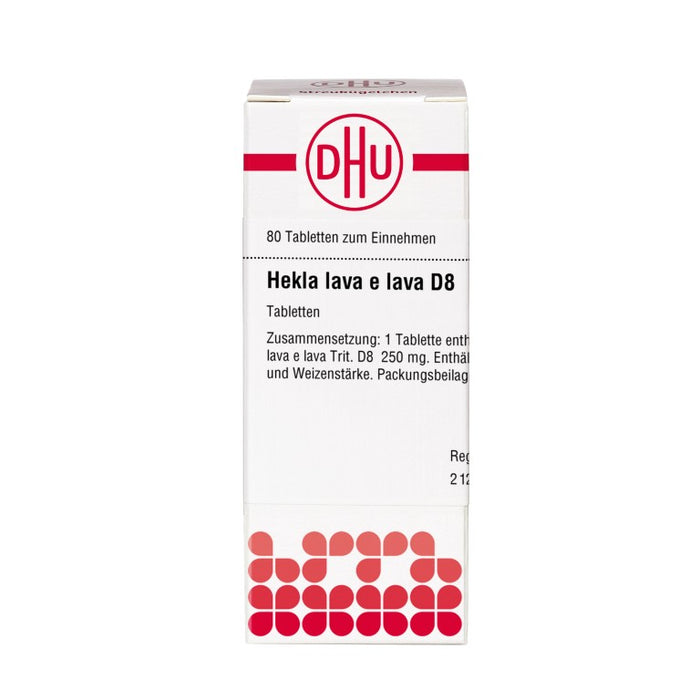 DHU Hekla lava e lava D8 Tabletten, 80 pc Tablettes