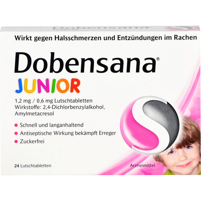 Dobensana Junior Lutschtabletten, 24 pcs. Tablets