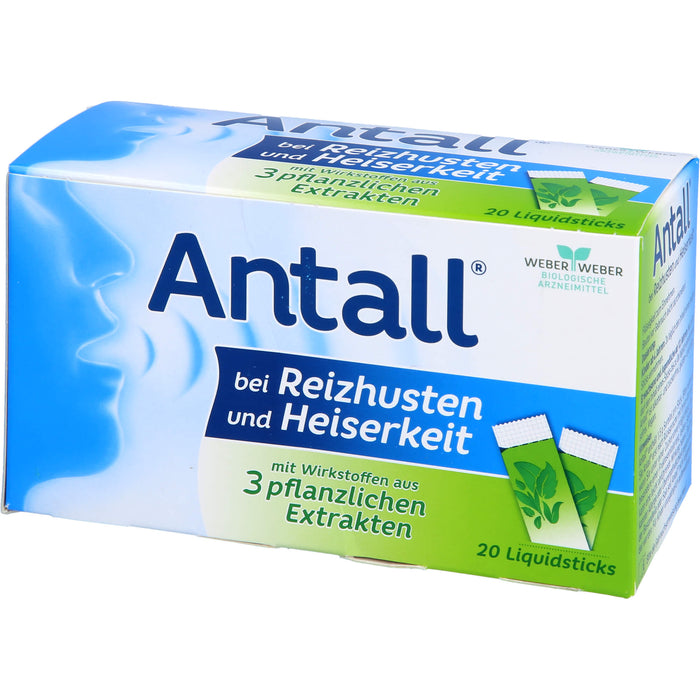 Antall bei Reizhusten und Heiserkeit Sticks, 20 St. Beutel