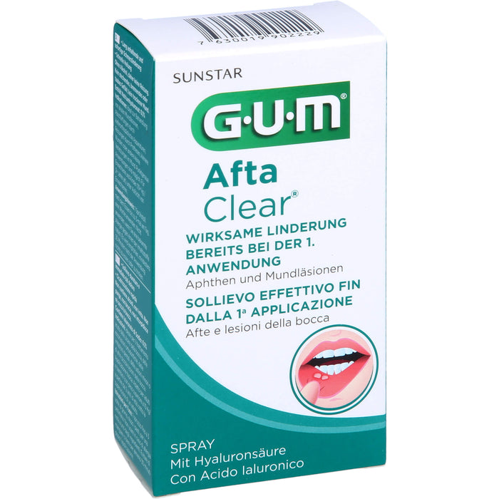 GUM Afta Clear Spray, 15 ml Solution