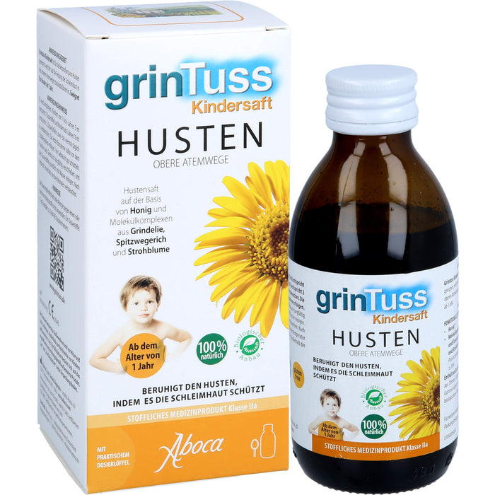 Aboca Grintuss Kindersaft bei Husten, 210 g Solution