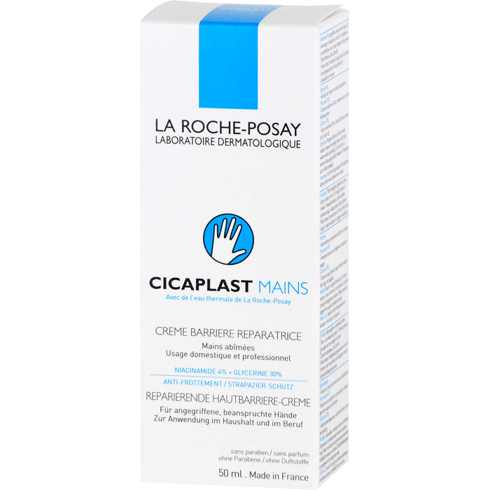 LA ROCHE-POSAY Cicaplast Mains Hand-Crème, 50 ml Cream