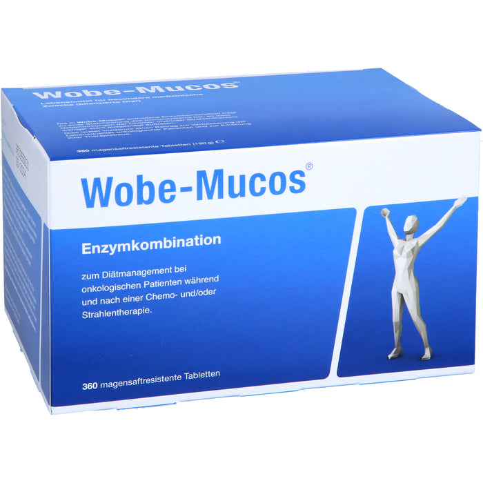 Wobe-Mucos Tabletten, 360 St. Tabletten