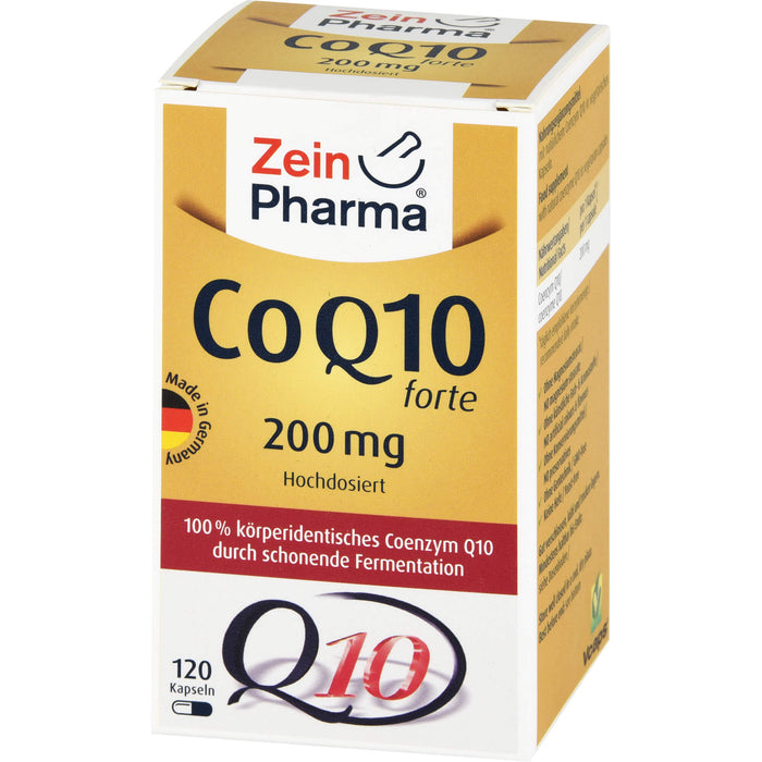 ZeinPharma Coenzym Q10 forte 200 mg Kapseln, 120 pc Capsules