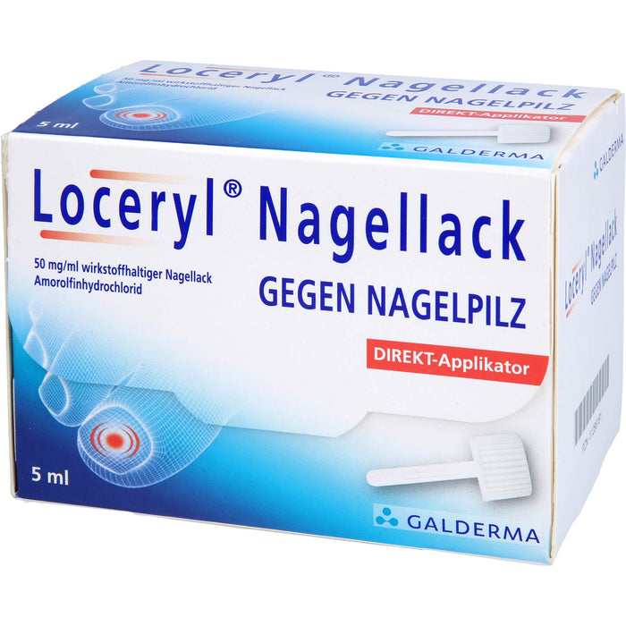 Loceryl Nagellack mit Direkt-Applikator gegen Nagelpilz, 5 ml Lösung