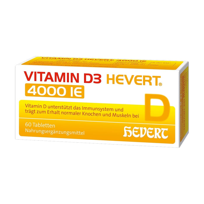 Vitamin D3 Hevert 4000 IE Tabletten, 60 St. Tabletten