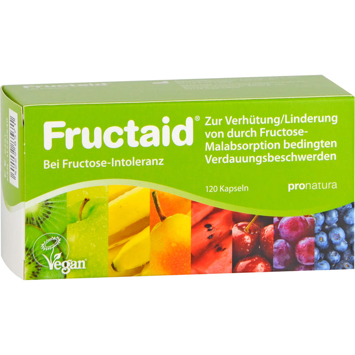 Fructaid Kapseln bei Fructose-Intoleranz, 120 pc Capsules