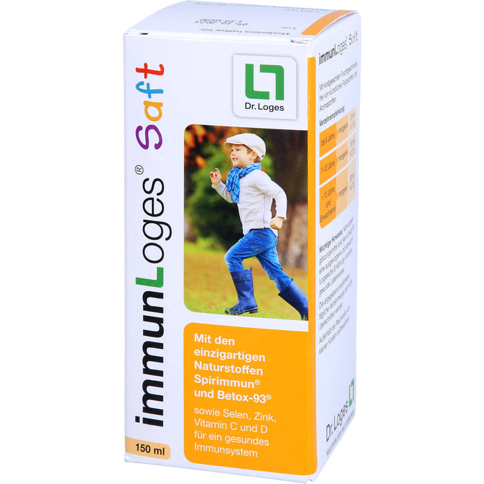 immunLoges Saft für ein gesundes Immunsystem, 150 ml Saft