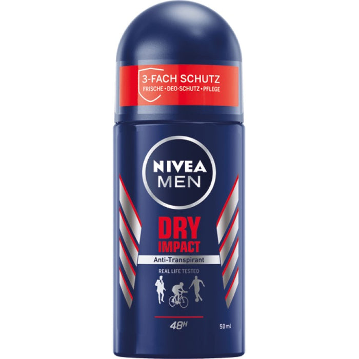 NIVEA MEN DEO ROLL-ON DRY IMPACT, 50 ml Stift