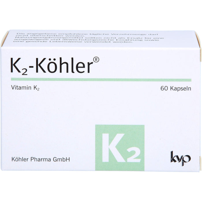 K2-Köhler Vitamin K2 Kapseln, 60 pcs. Capsules