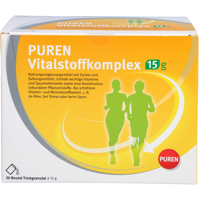 PUREN Vitalstoffkomplex Trinkgranulat, 30 pc Sachets