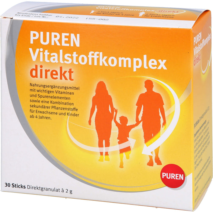 PUREN Vitalstoffkomplex Direktgranulat, 30 pcs. Sachets