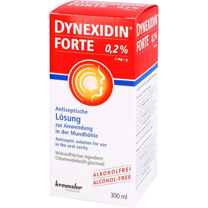 Dynexidin forte 0.2% antiseptische Lösung, 300 ml Solution