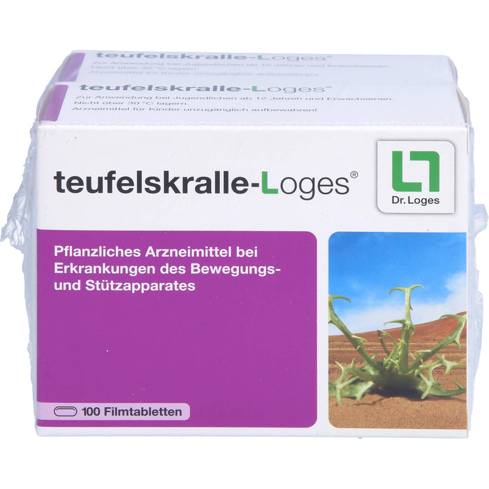 teufelskralle-Loges Tabletten bei Erkrankungen des Bewegungs- und Stützapparates, 200 pc Tablettes